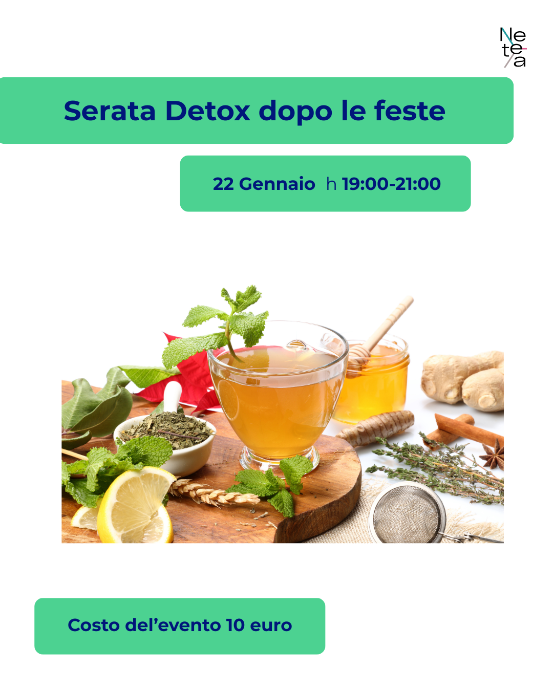 Evento Detox dopo le feste