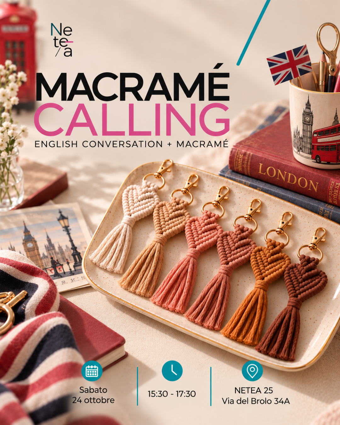 MACRAME IN INGLESE