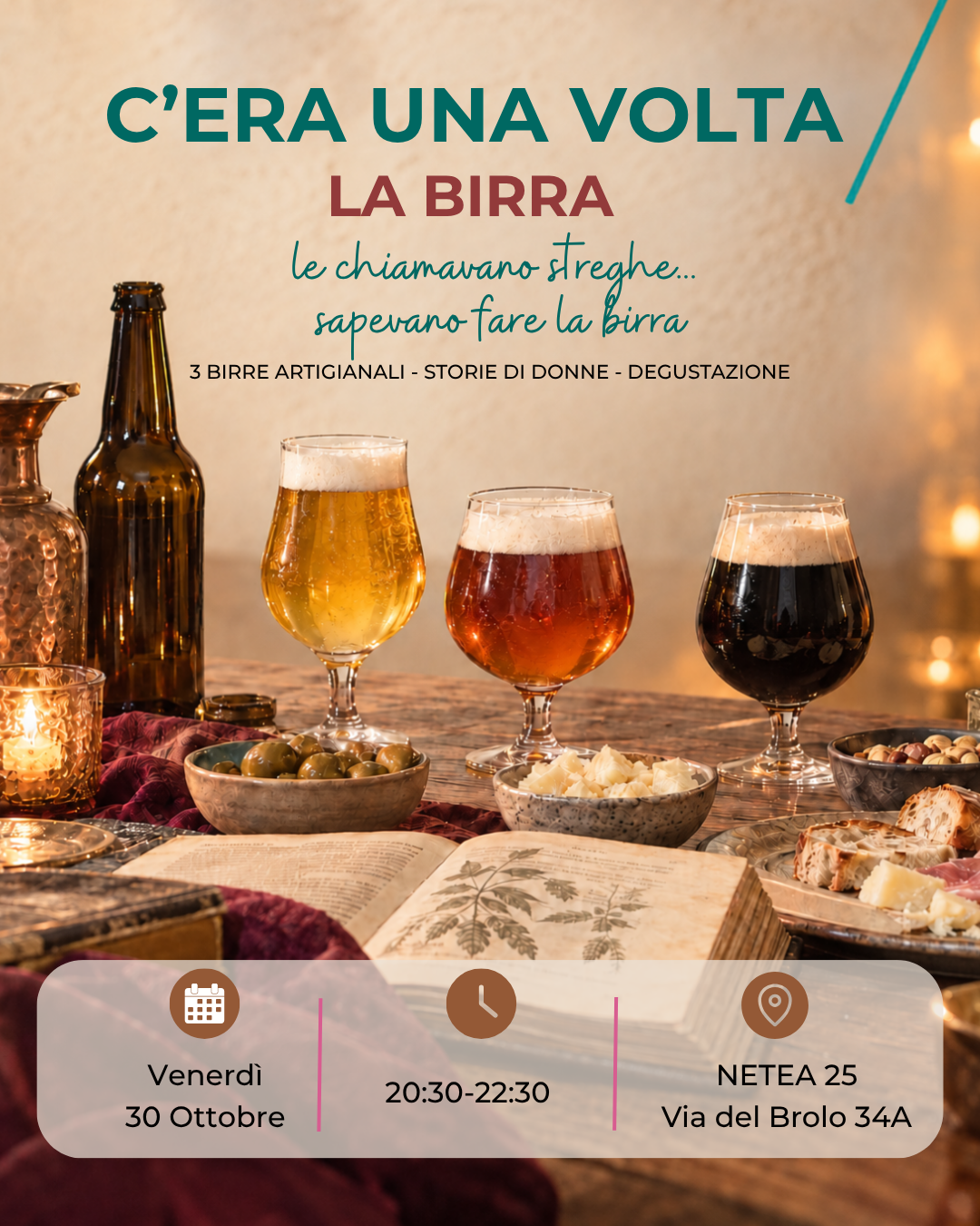 C'ERA UNA VOLTA LA BIRRA - DEGUSTAZIONE BIRRE ARTIGIANALI