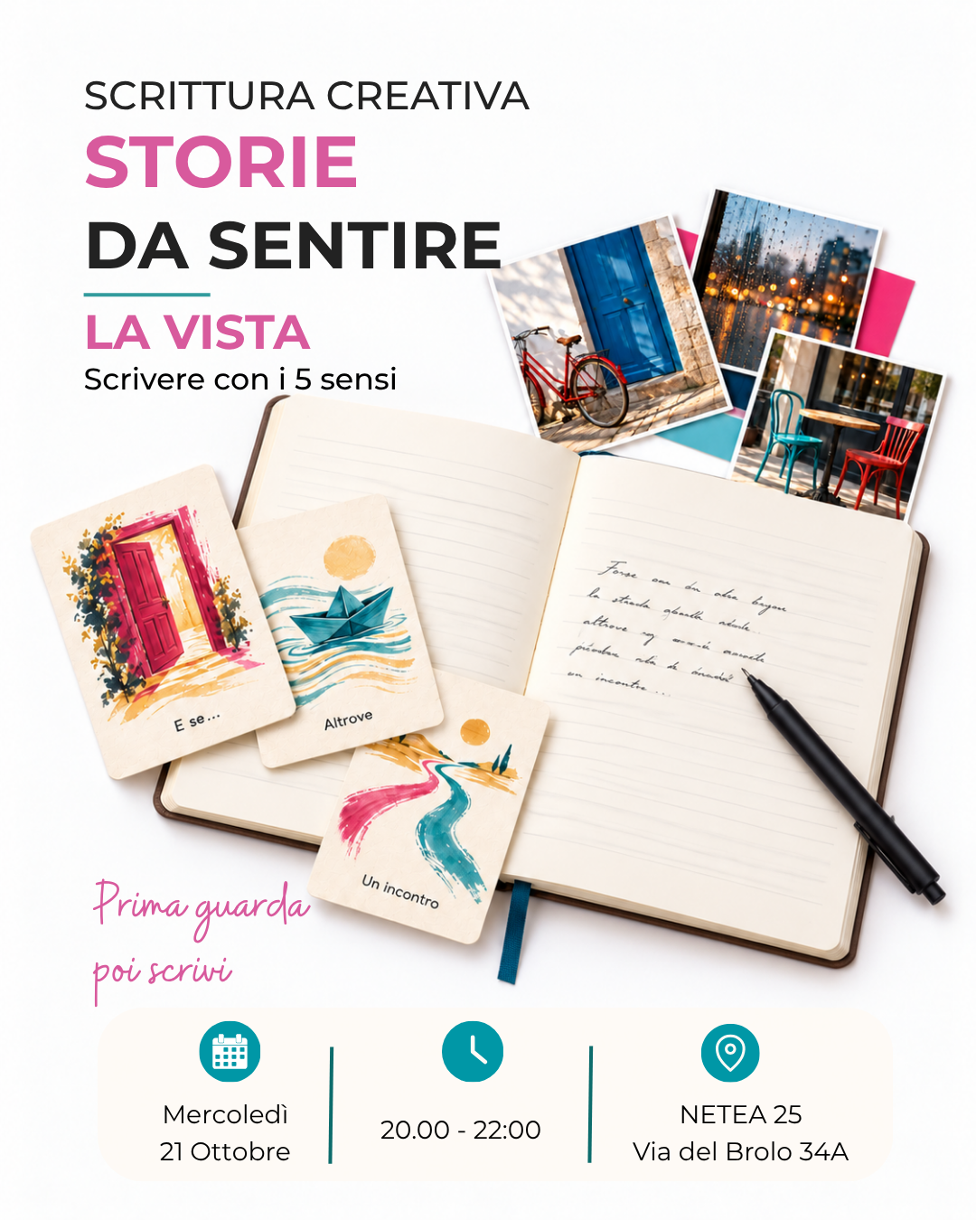 SCRITTURA CREATIVA - LA VISTA