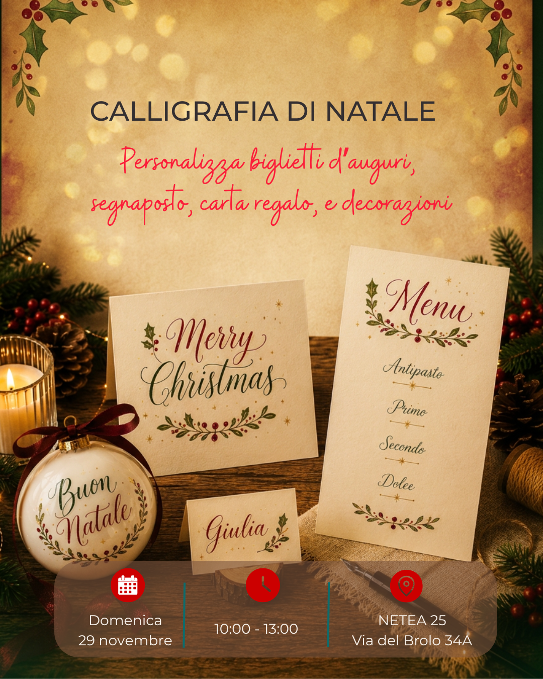 CALLIGRAFIA DI NATALE