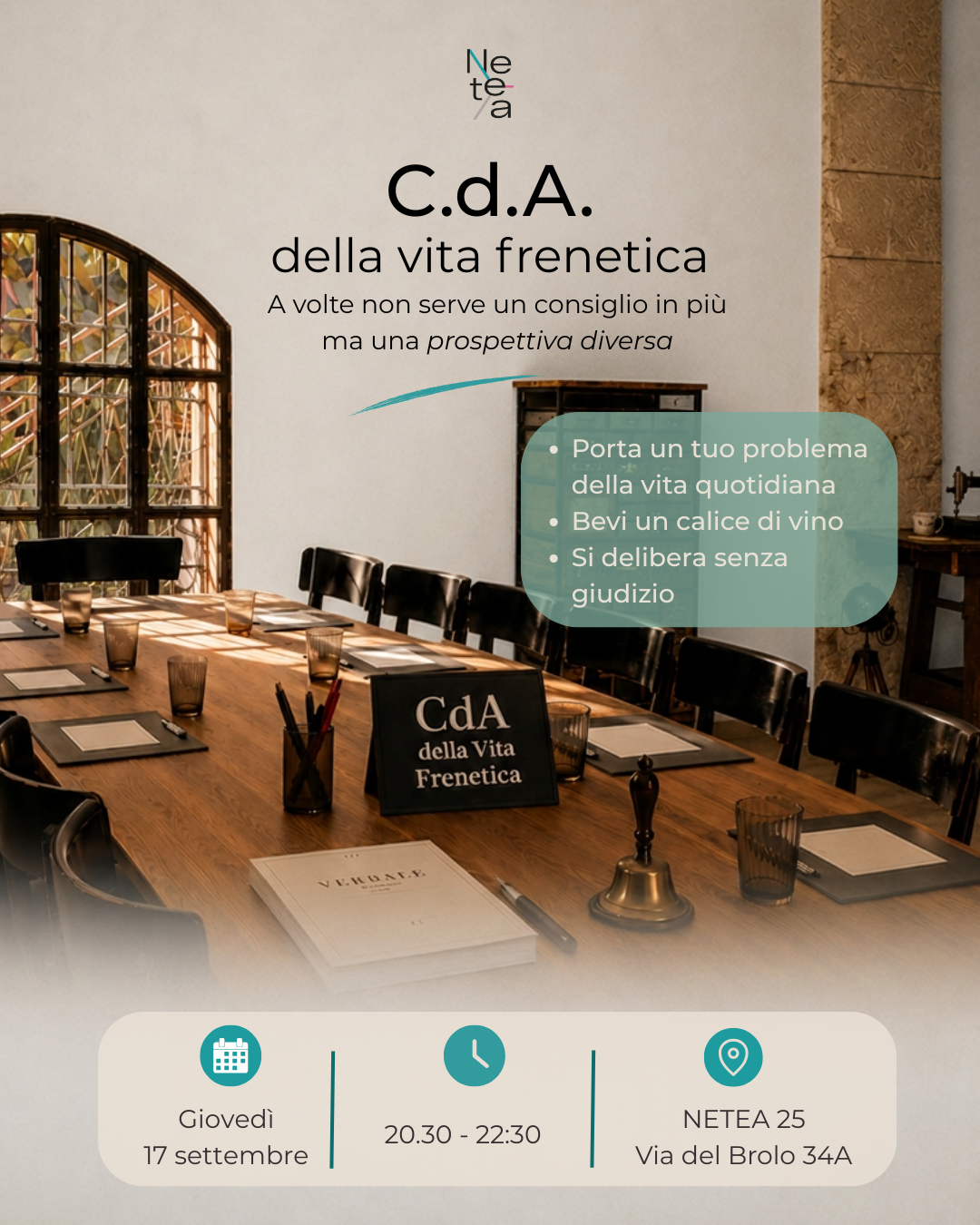 C.d.A. DELLA TUA VITA FRENETICA