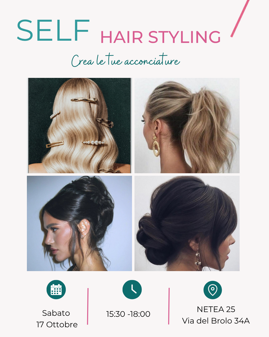 SELF HAIR STYLING