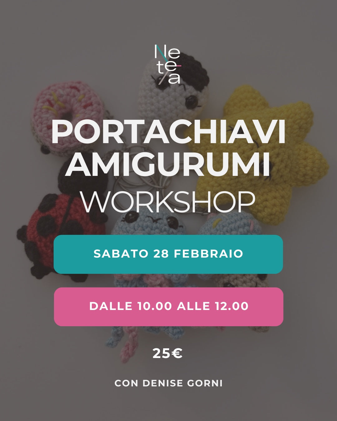 Portachiavi Amigurumi